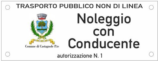 Costigliole, licenza NCC